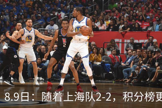 8.9日：随着上海队2-2，积分榜更新，中国2队夺头名，U17国足四强对手确定